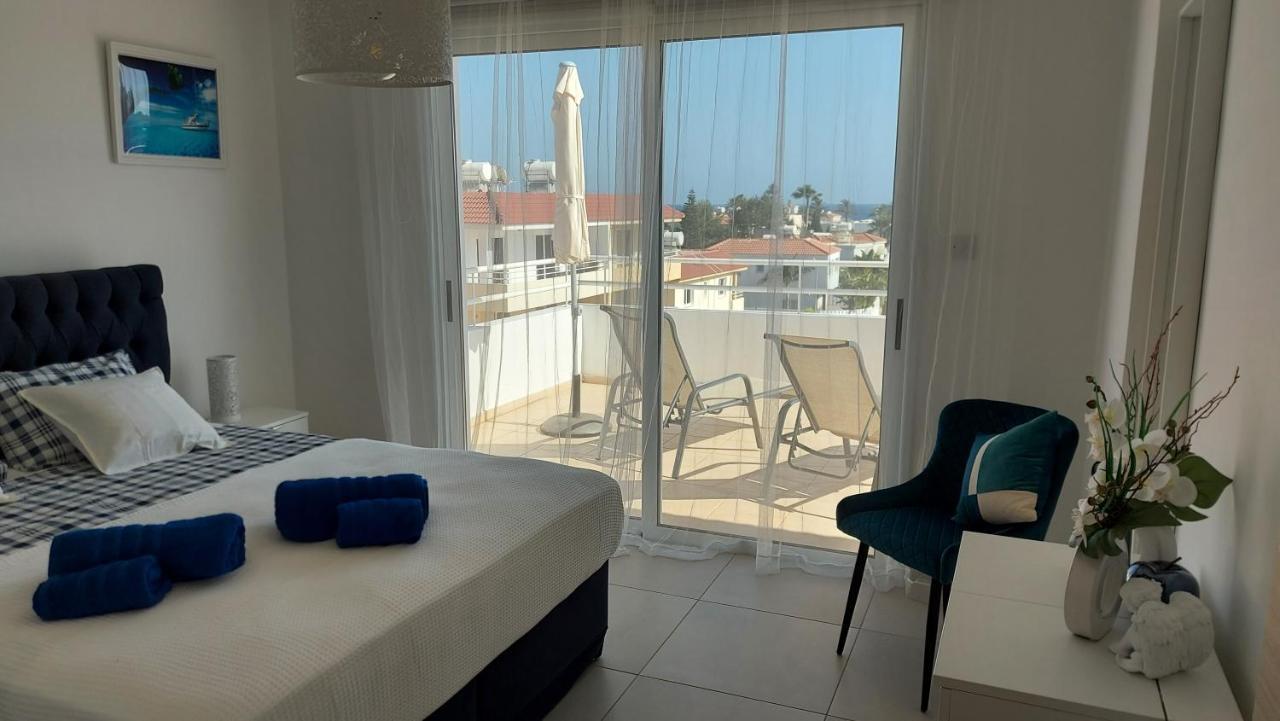 Nissi 3 Amazing Sea View Apartment 아이아 나파 외부 사진