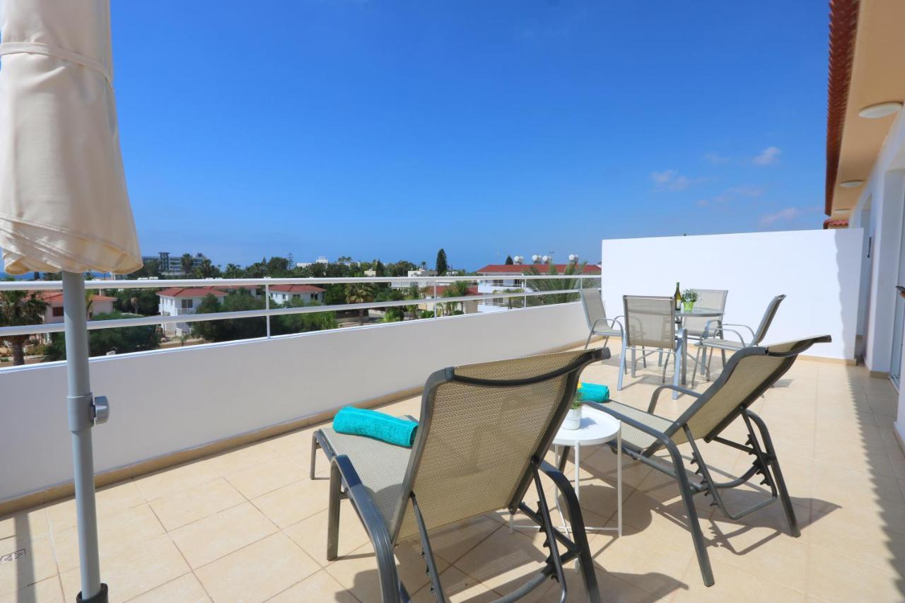 Nissi 3 Amazing Sea View Apartment 아이아 나파 외부 사진